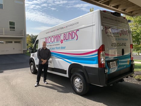 franchisee with van
